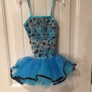 Girl ballet/tap dance costume